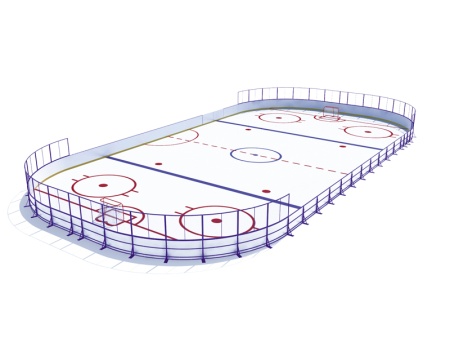 Купить Хоккейная коробка SP К 200 в Среднеуральске 