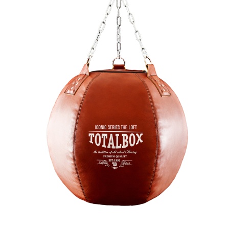Купить Груша кожаная боксерская "LOFT Шар" Totalbox в Среднеуральске 