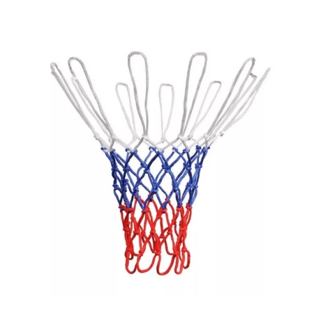 Купить Сетка баскетбольная, Д 3,5 мм, «Триколор», цветная в Среднеуральске 