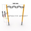 Купить Рукоход змейка для Воркаут SP WRK-05_76mm в Среднеуральске 