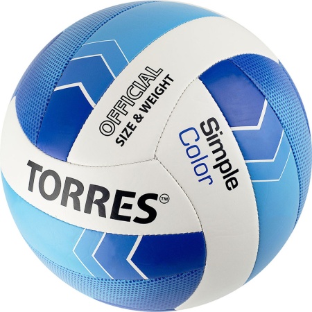 Купить Мяч волейбольный Torres Simple Color любительский р.5 в Среднеуральске 